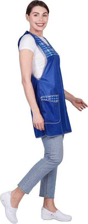 Фартук ХОЗЯЮШКА нейлоновый, василек Фар 818.03