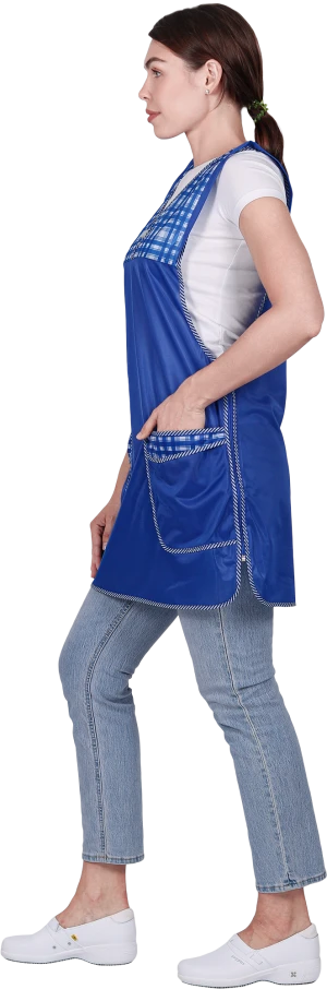 Фартук ХОЗЯЮШКА нейлоновый, василек Фар 818.03