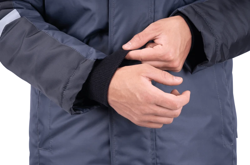 Костюм РОУД зимний, т.серый-черный Кос 491