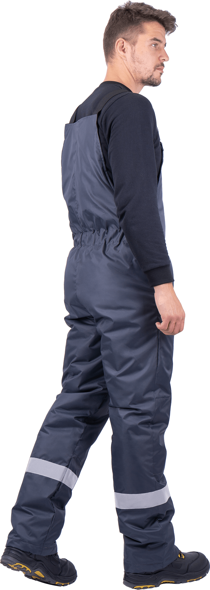 Костюм РОУД зимний, т.серый-черный Кос 491