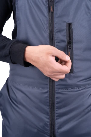 Костюм РОУД зимний, т.серый-черный Кос 491