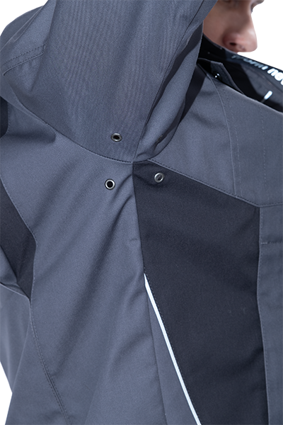 Куртка мужская GT от механических воздействий и ОПЗ, серый-т.серый