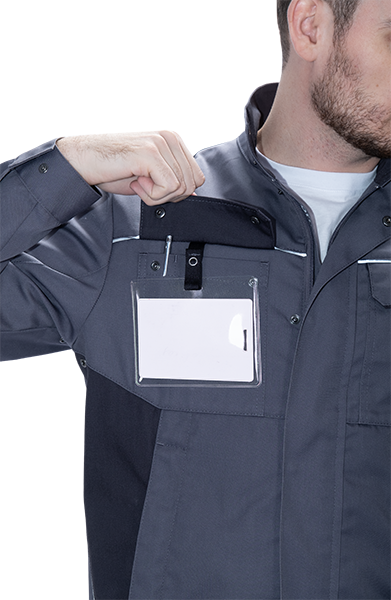 Куртка мужская GT от механических воздействий и ОПЗ, серый-т.серый