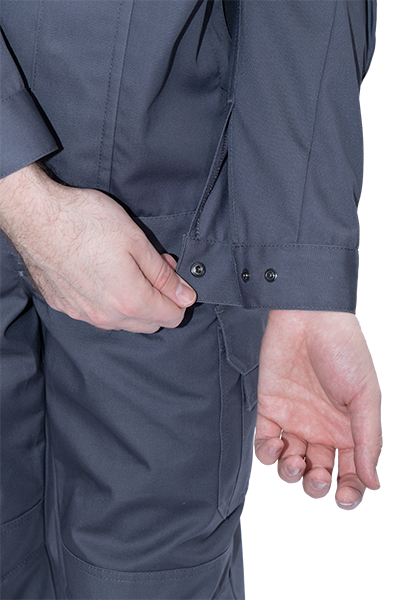 Куртка мужская GT от механических воздействий и ОПЗ, серый-т.серый