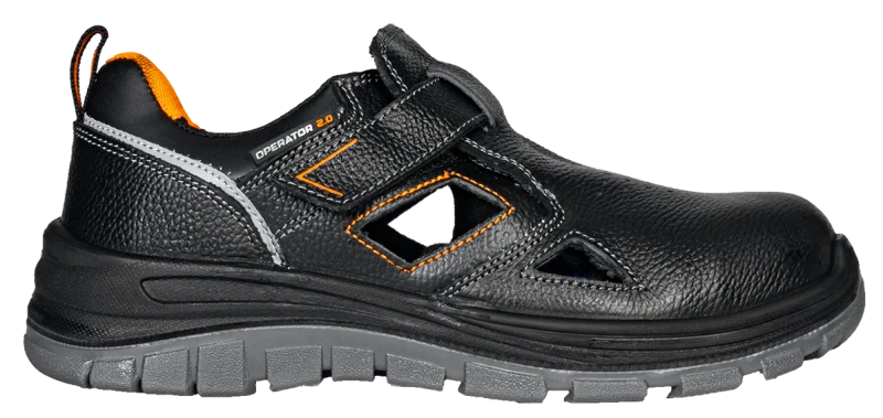 Полуботинки с перфорацией OPERATOR 2.0 с КП и КС, кожаные ПУ/ТПУ