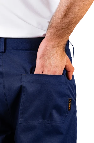 Костюм мужской ДЮРАБЛ от механических воздействий и ОПЗ (куртка, брюки), синий