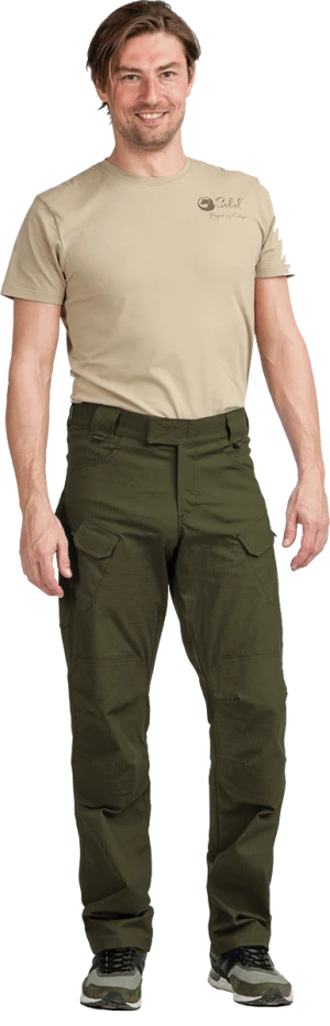 Брюки АЧЕЛМАН, олива Брю 626