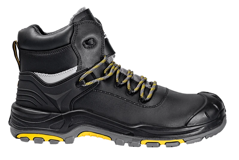 Ботинки iForm® ORIGINAL (ОРИДЖИНАЛ) с КП и КС шерст. мех, кожаные ПУ/нитрил