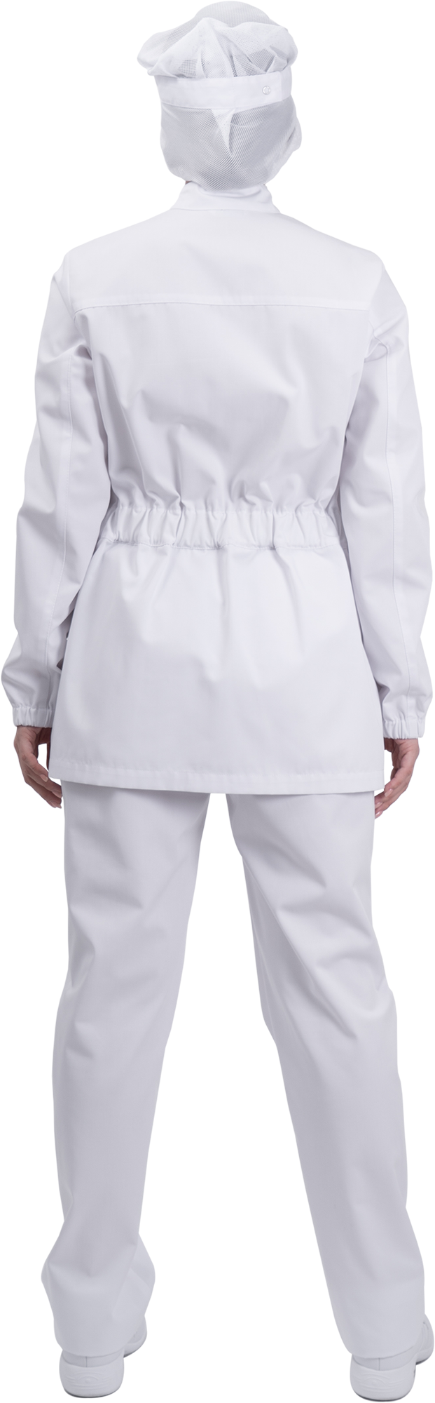 Куртка женская АПРЕЛИЯ ХАССП от механических воздействий и ОПЗ, белый Кур 693