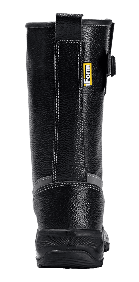 Сапоги TURBO с КП нат. мех, хромовые ПУ/нитрил (А-088 / Сап 088 / А - 111 КП )