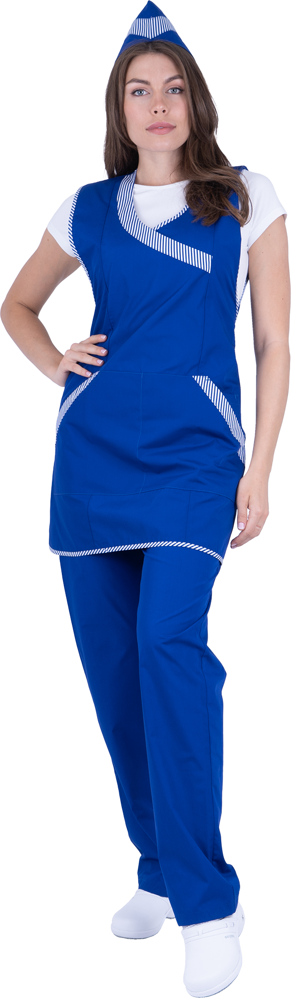 Униформа ВИКТОРИЯ, василёк Кос 826