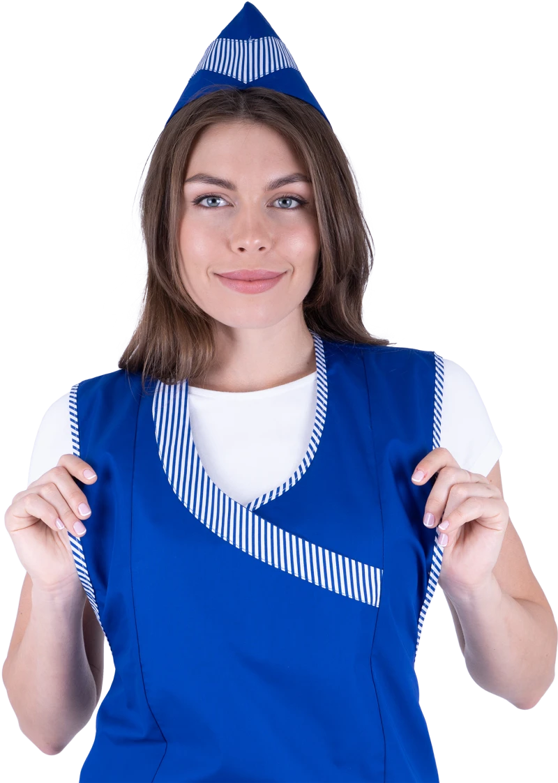 Униформа ВИКТОРИЯ, василёк Кос 826