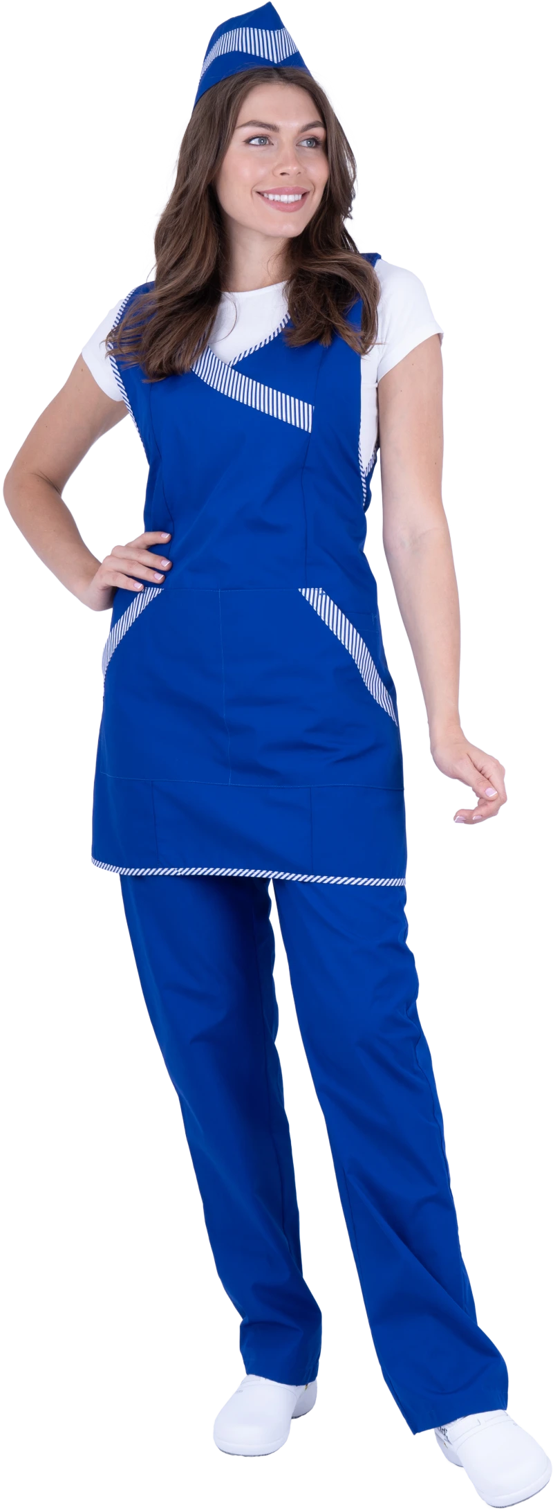 Униформа ВИКТОРИЯ, василёк Кос 826