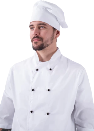 Костюм ШЕФ-ПОВАР, белый-черный Кос 044