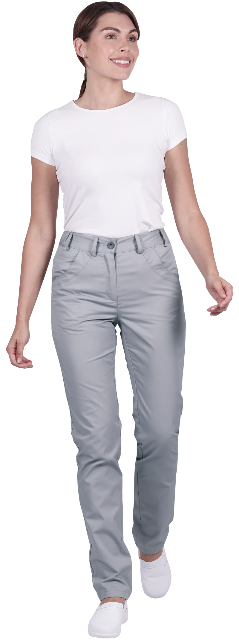 Униформа ВУППИ, (фартук, брюки), серый Кос 809