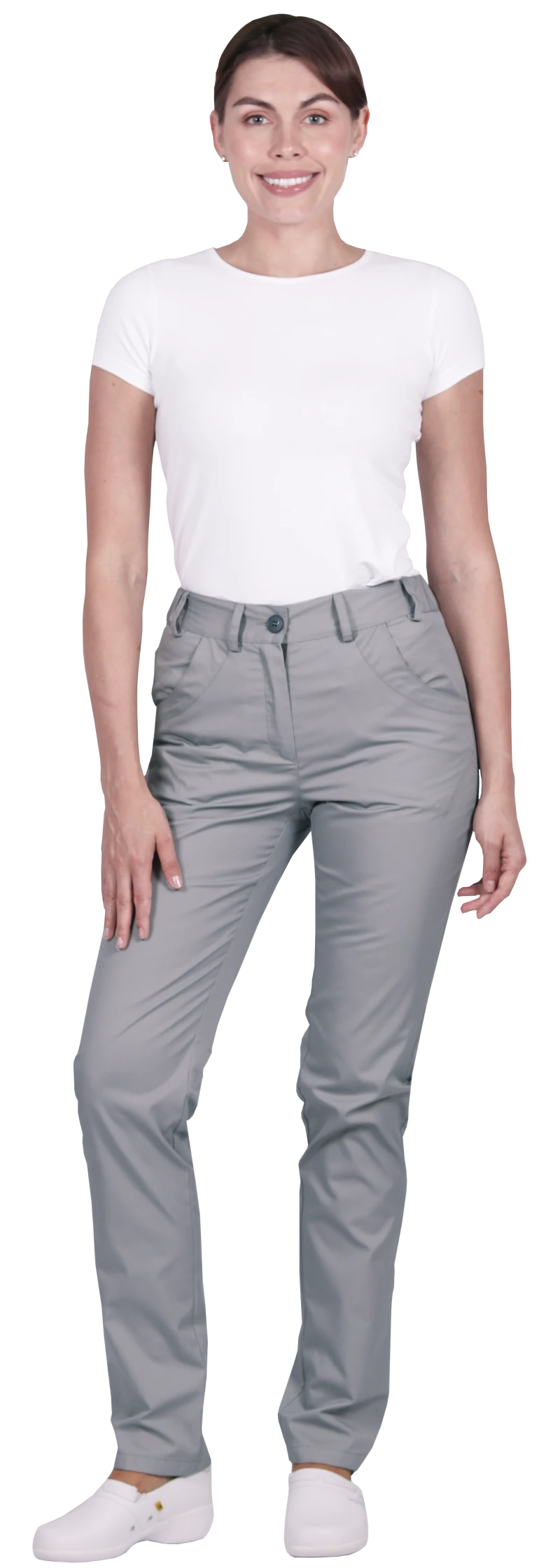 Униформа ВУППИ, (фартук, брюки), серый Кос 809