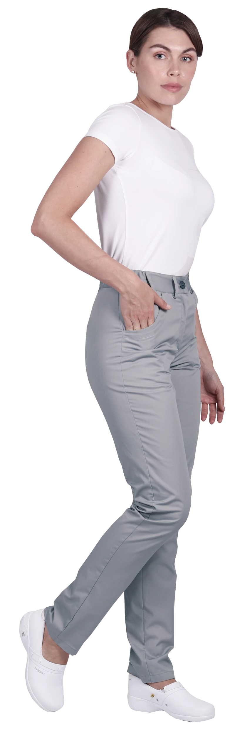 Униформа ВУППИ, (фартук, брюки), серый Кос 809