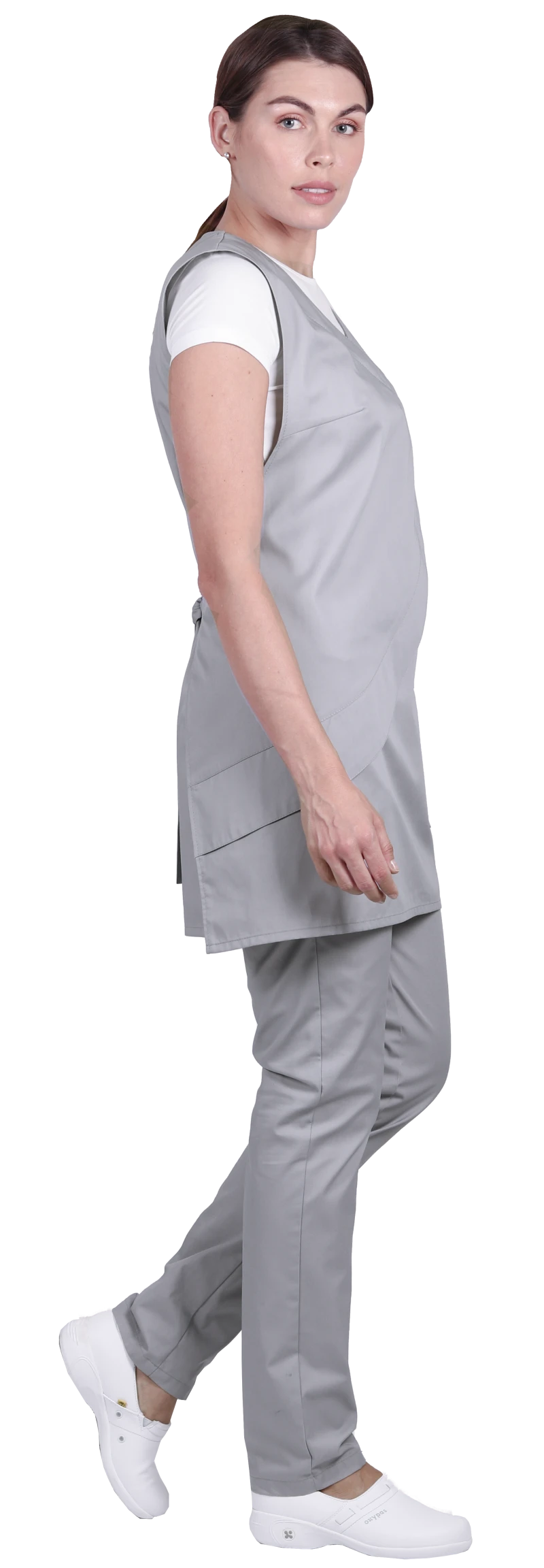 Униформа ВУППИ, (фартук, брюки), серый Кос 809