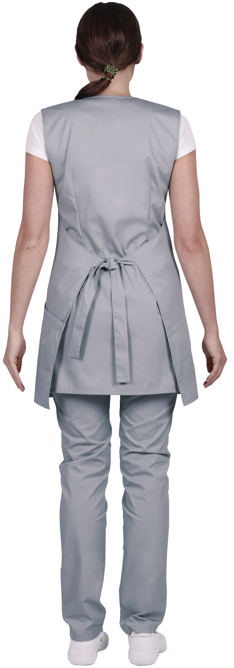 Униформа ВУППИ, (фартук, брюки), серый Кос 809