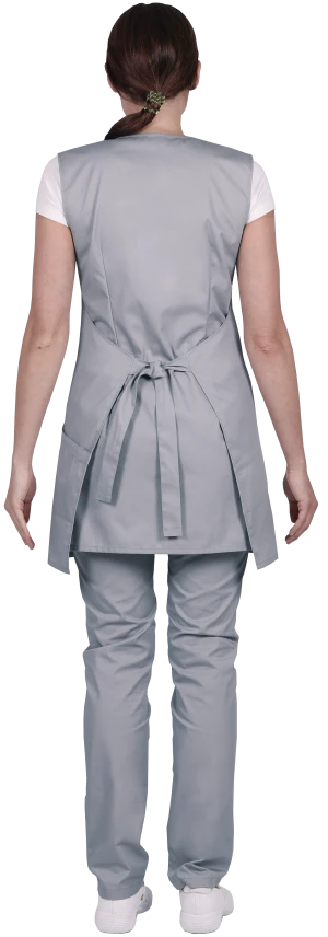 Униформа ВУППИ, (фартук, брюки), серый Кос 809