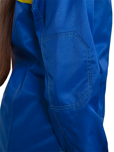 Костюм женский ПРЕМЬЕРА ЛЮКС от механических воздействий и ОПЗ (куртка, брюки), василёк Кос 579