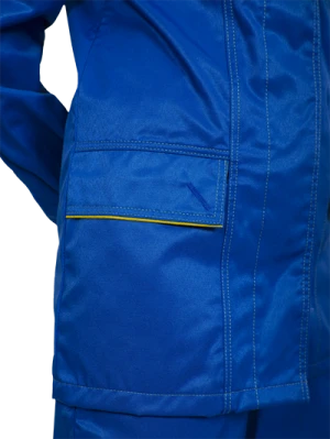 Костюм женский ПРЕМЬЕРА ЛЮКС от механических воздействий и ОПЗ (куртка, брюки), василёк Кос 579