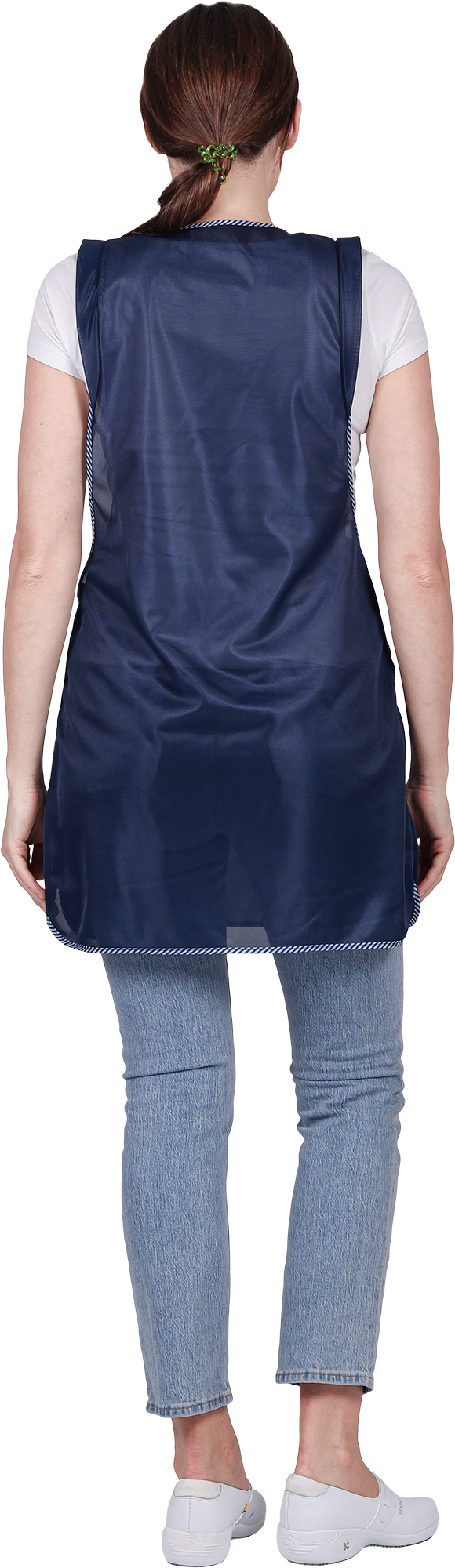 Фартук ХОЗЯЮШКА нейлоновый, т/синий Фар 818.04