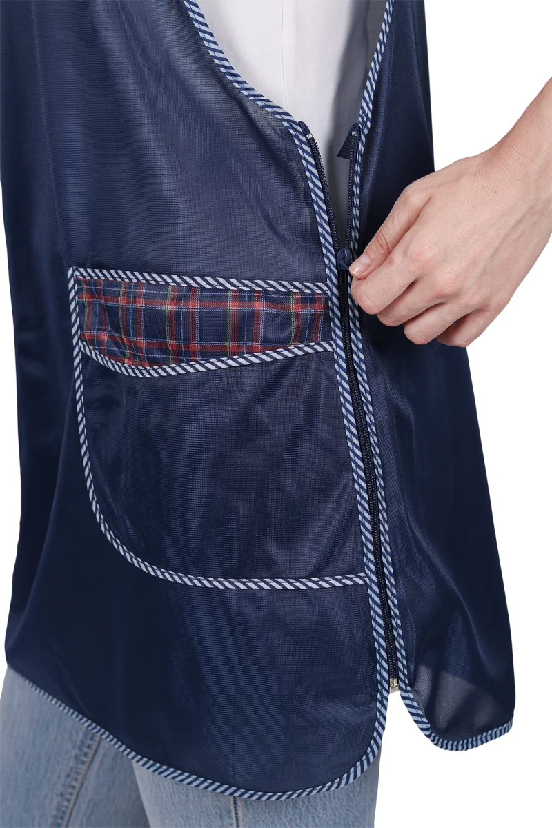 Фартук ХОЗЯЮШКА нейлоновый, т/синий Фар 818.04