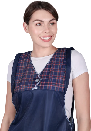 Фартук ХОЗЯЮШКА нейлоновый, т/синий Фар 818.04